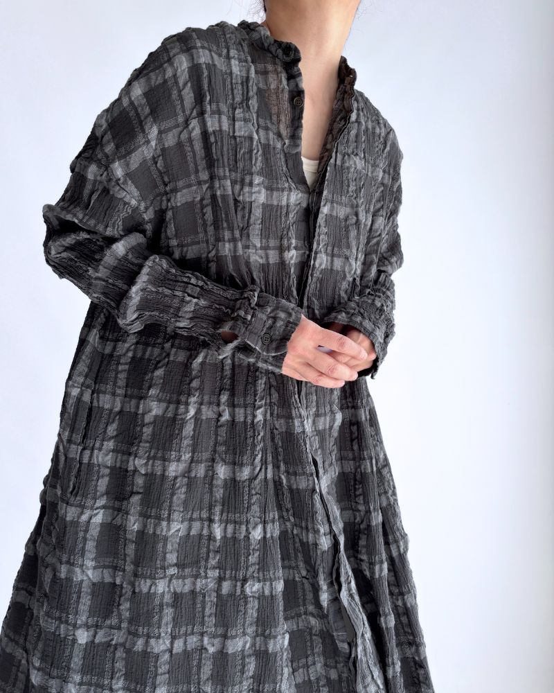 Favorite Check Dress in GrayCheck