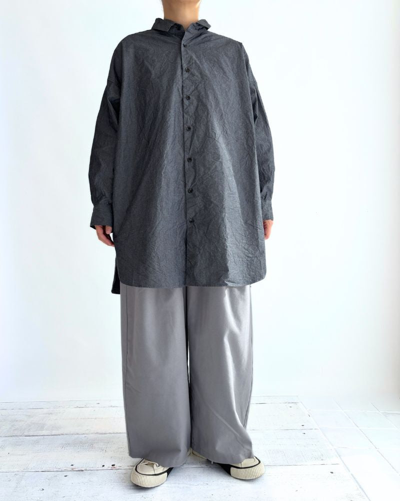 Timeless Long Shirt in Indigo