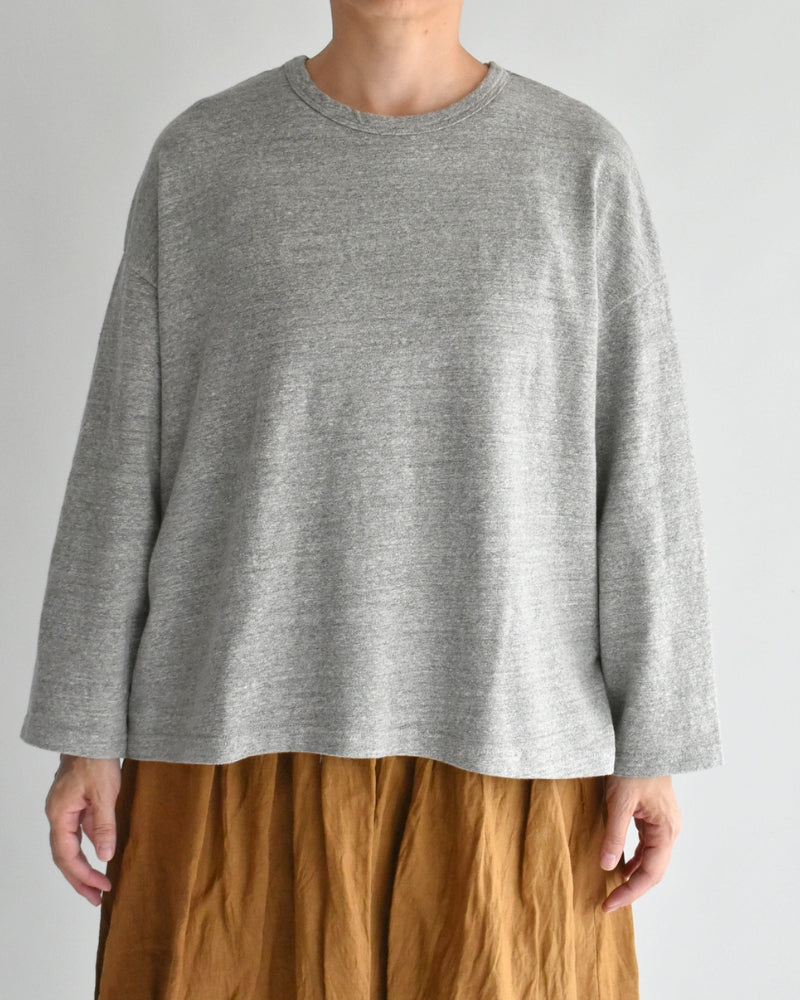 Jersey Pullover in Gray