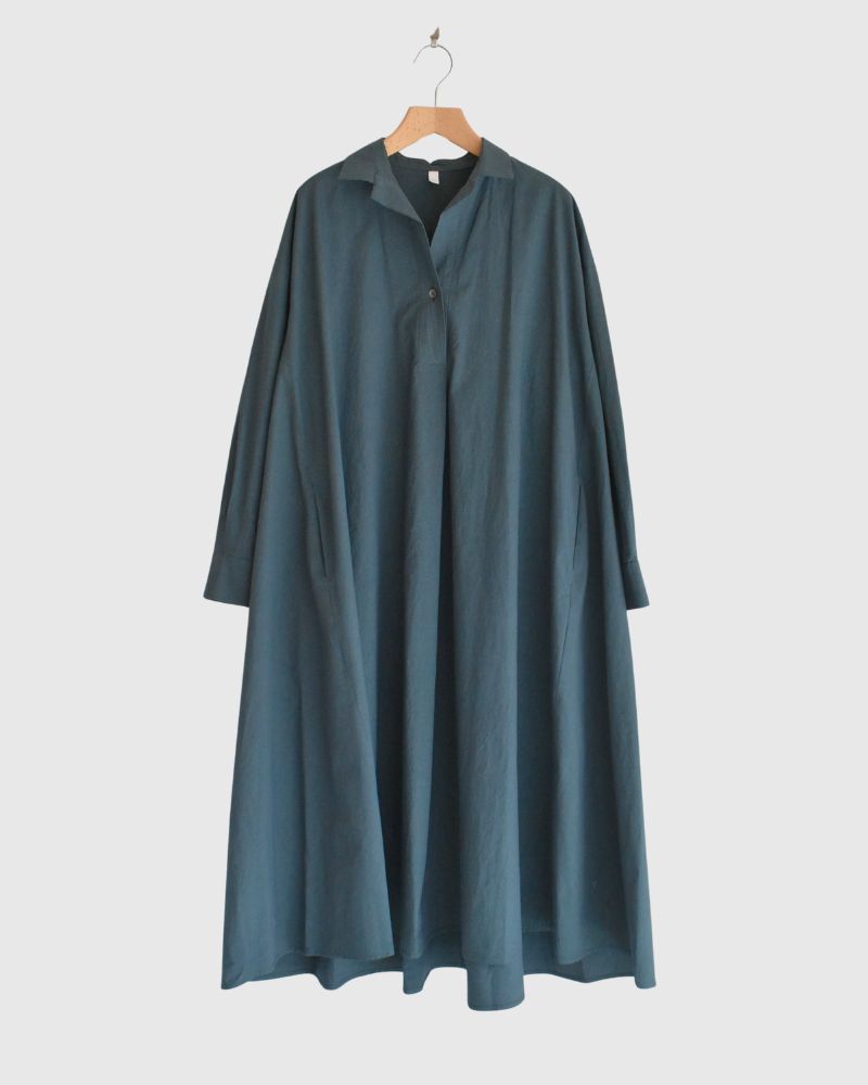 Skipper Flare Dress in DarkGreen
