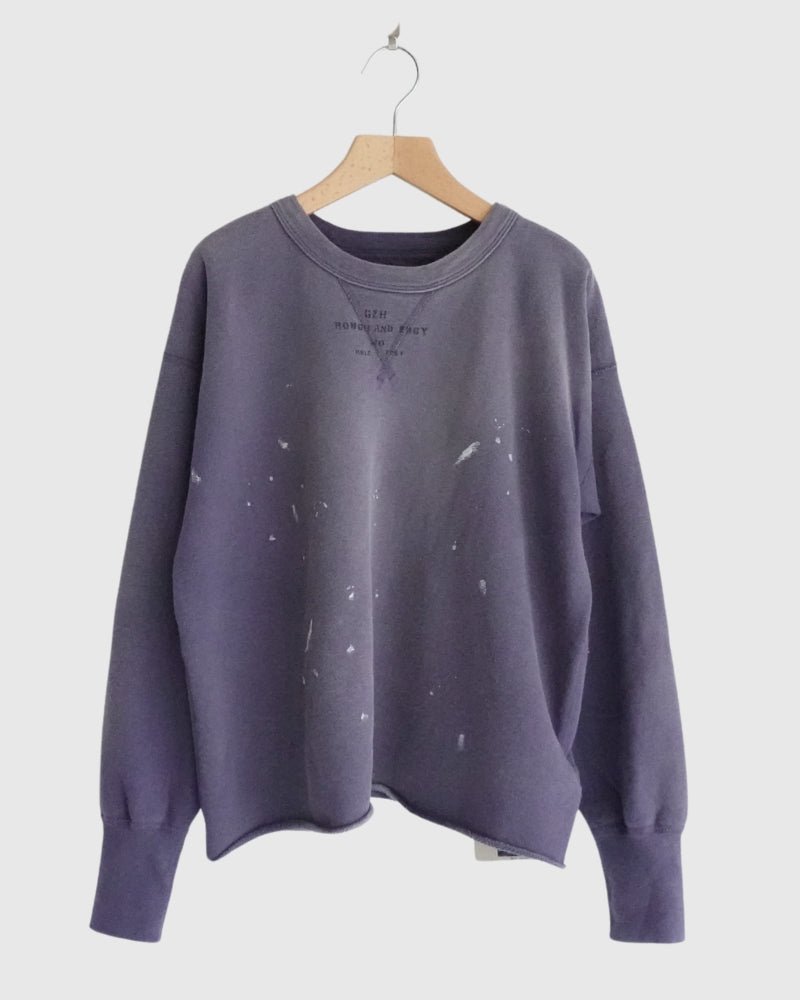 Vintage Sweat Double Gusset Pullover in LightPurple