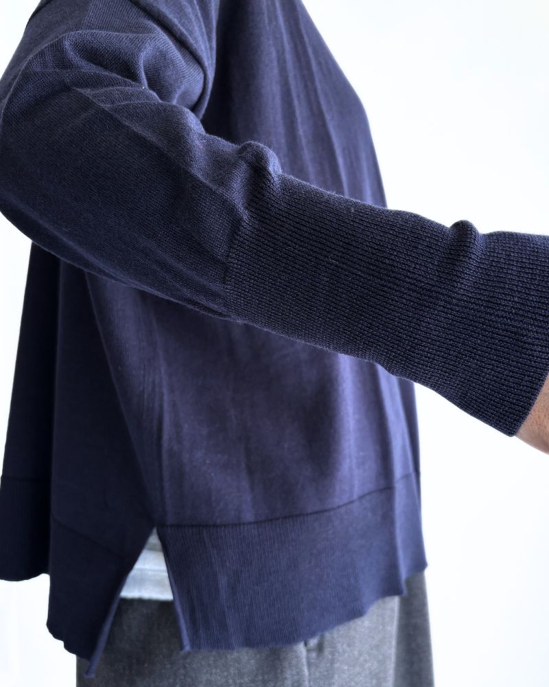 5COLOR 2WAY Cardigan in InkNavy