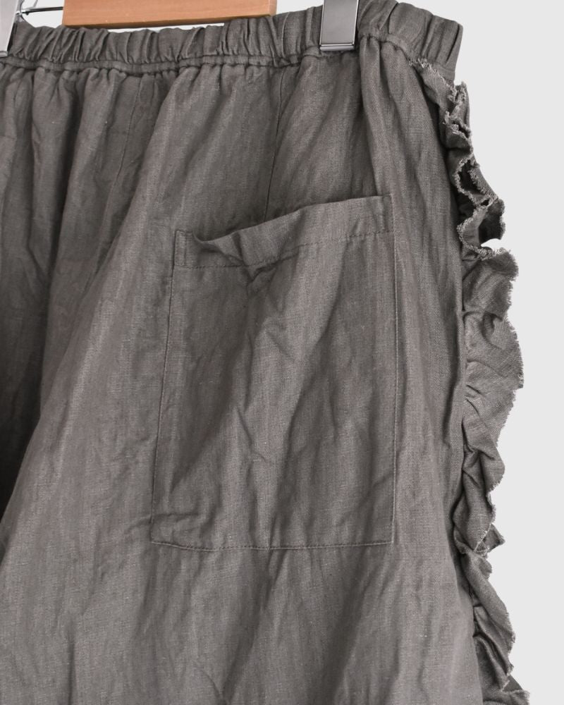 Light Mocha Denim Vivian Pants in Mocha