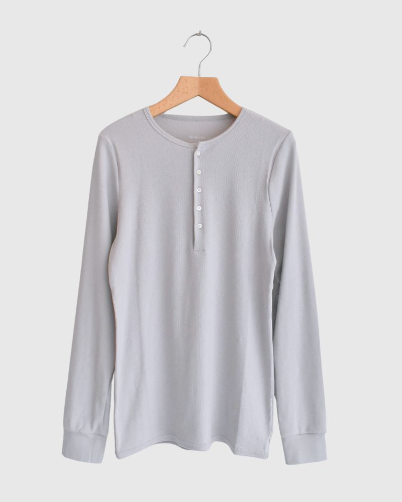 Teleco Henley Long Sleeve Tee