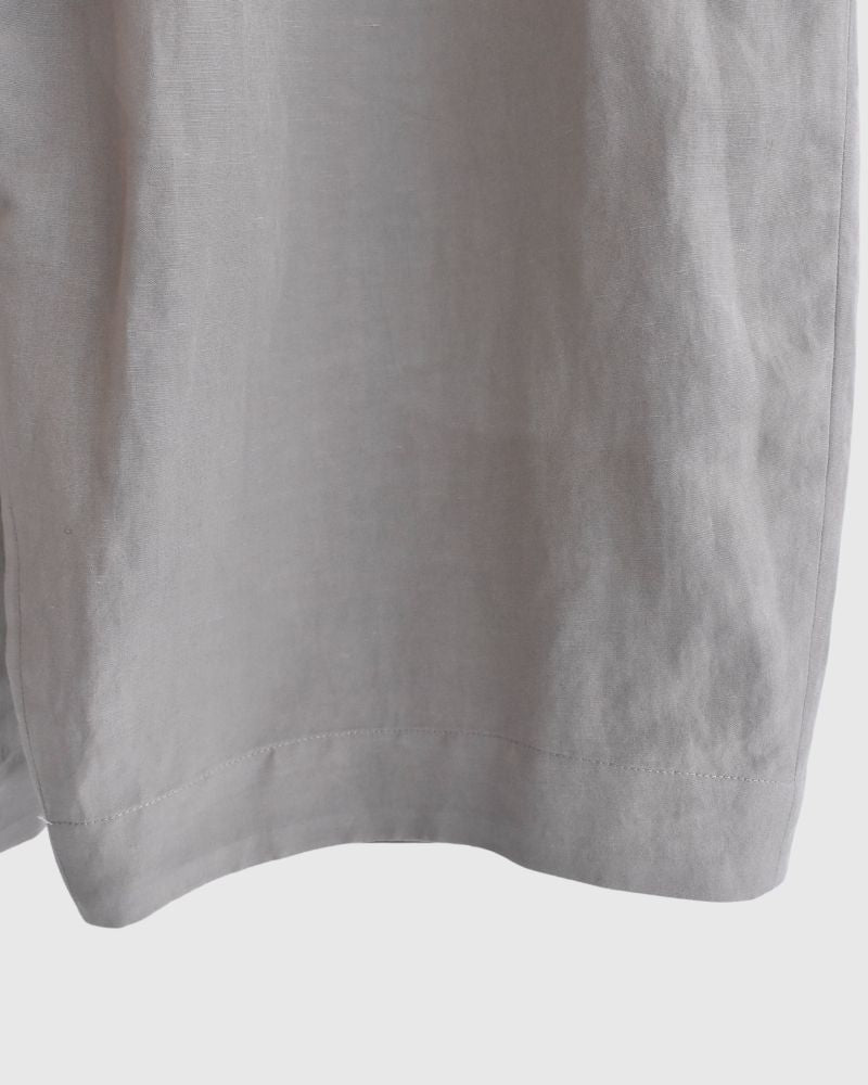 Easy Wide Cocoon Pants (VIS/L) in Greige