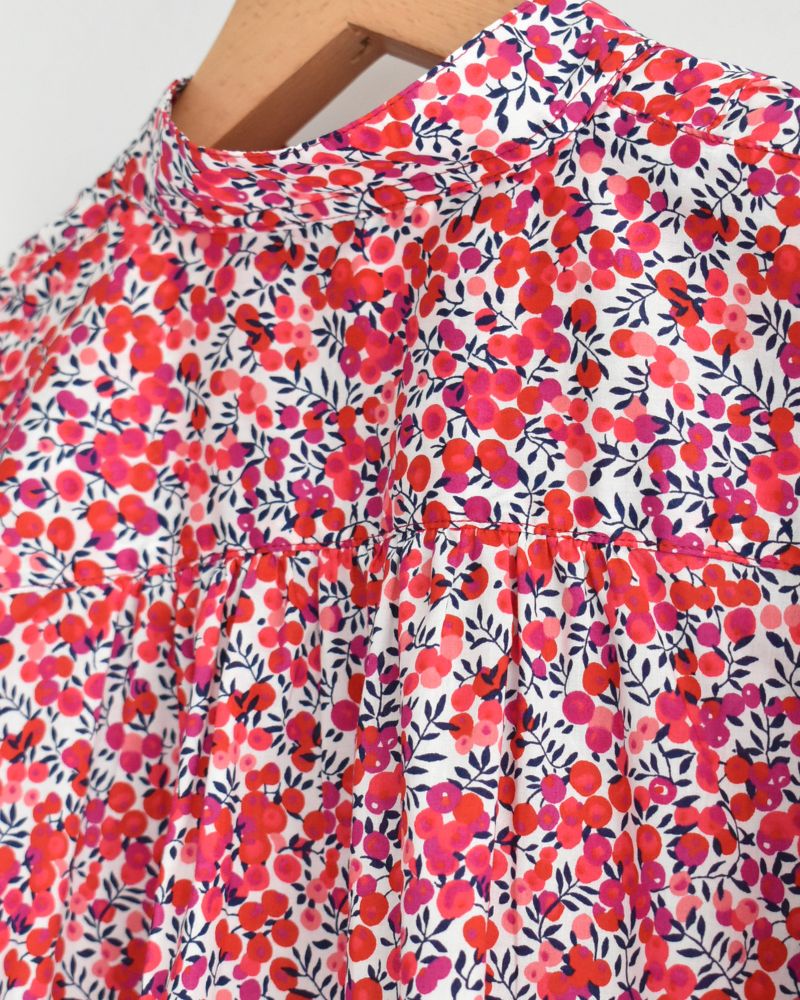 Skipper Shirt (LIBERTY) in WiltshireRed