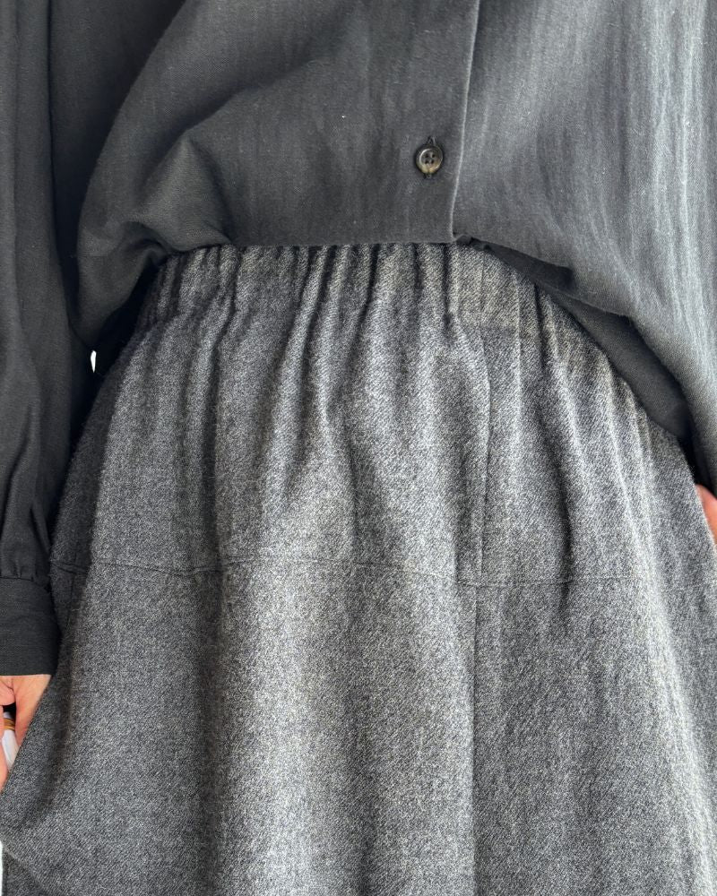 Wool Pants in Gray