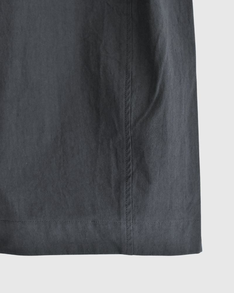 Barrel Leg Pants (Buff Cloth) in DarkGray