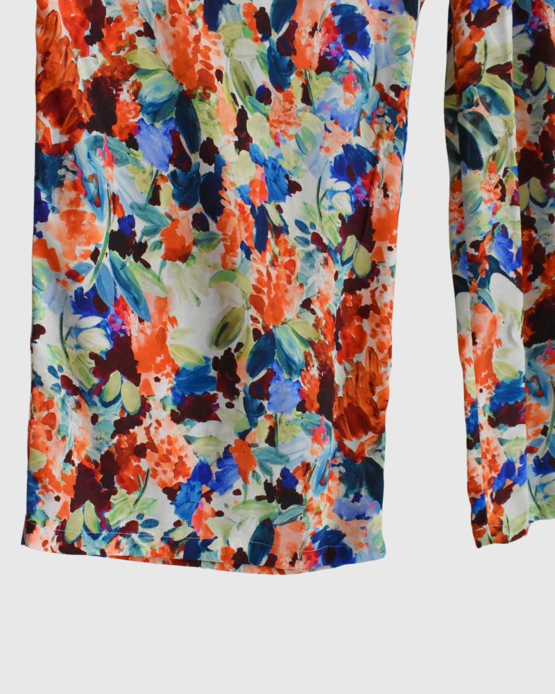 IPEKER Print Pants in Flower A