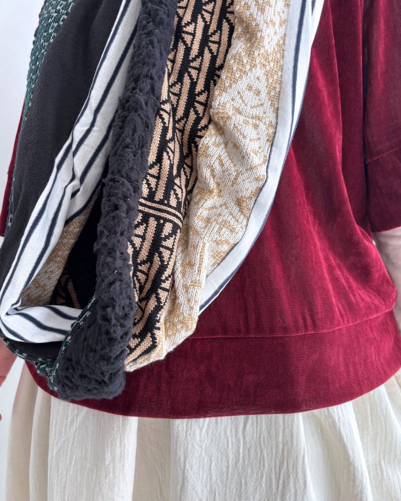 Long Patchwork Snood