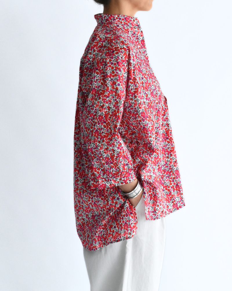 Skipper Shirt (LIBERTY) in WiltshireRed