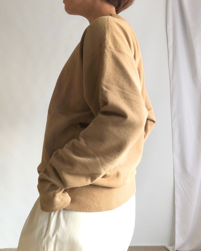 SWEAT SHIRT in BrownCamel