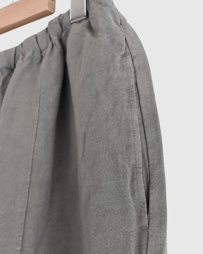 Linen Viscose Charlie Pants in Gray