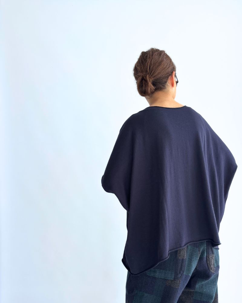 5-Color T-Line Pullover in InkNavy