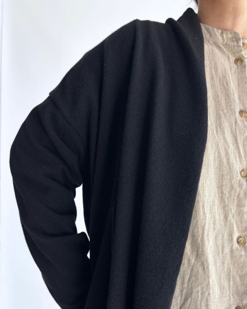 Shawl Cardigan in Black