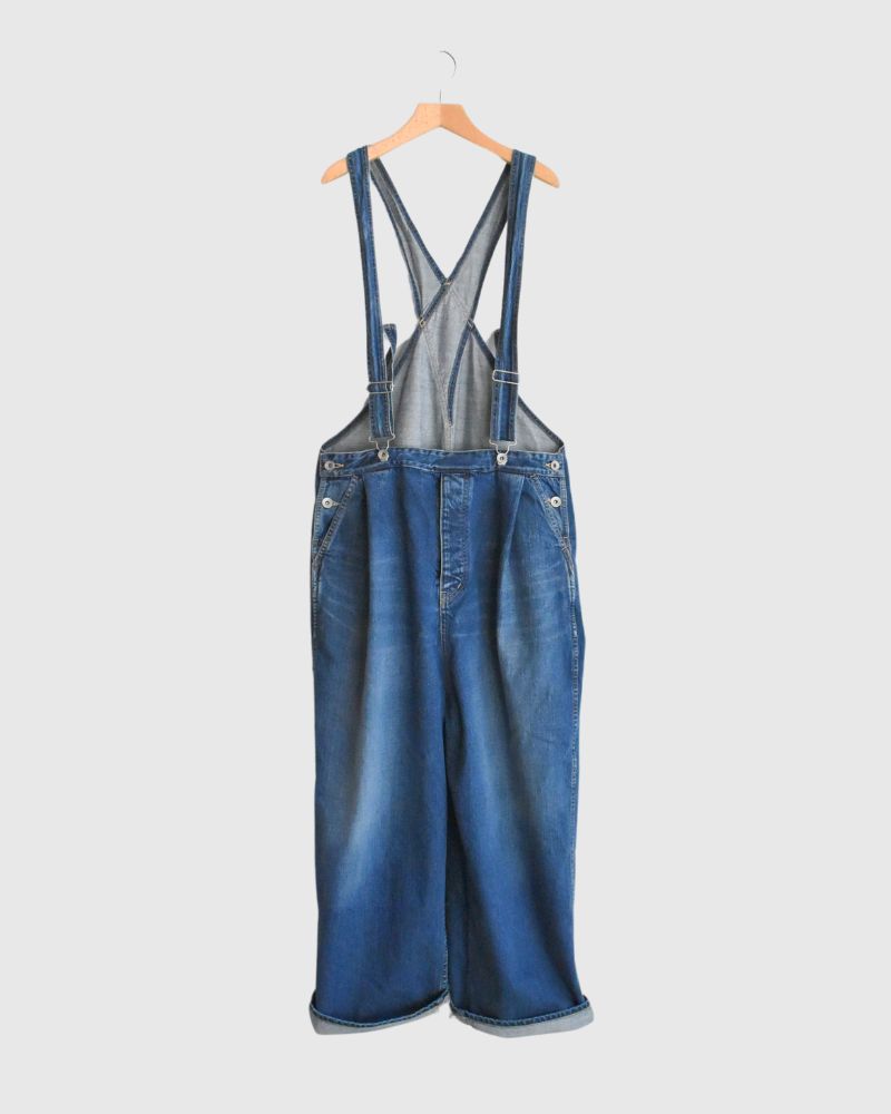 Denim Overalls in Denim