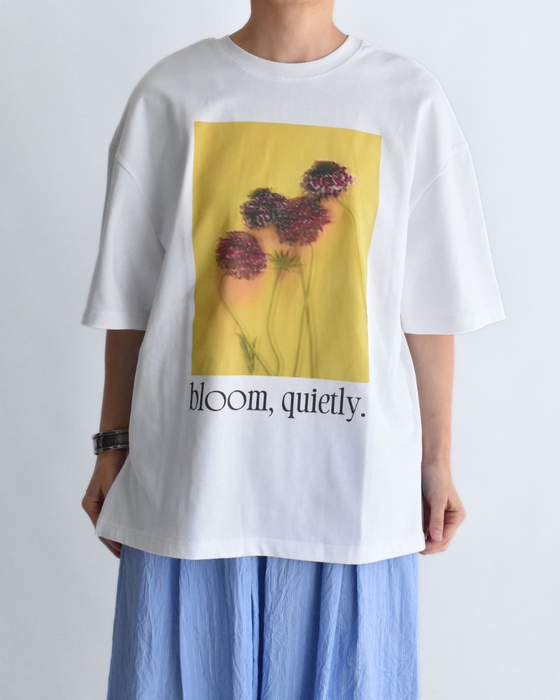 2-Way Graphic Print T-shirt in OffWhite