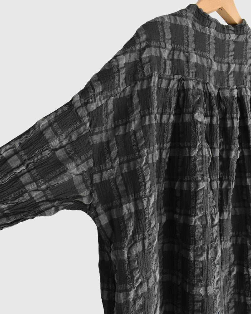 Favorite Check Dress in GrayCheck