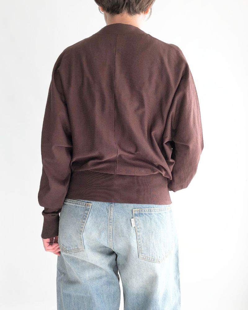 Bolero Cardigan in DarkBrown
