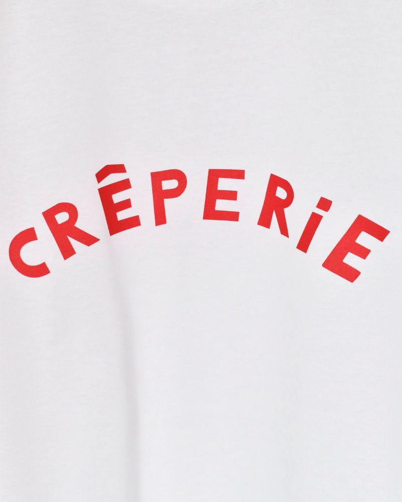 PRINT Tshirt「GREPERIE」 in Red