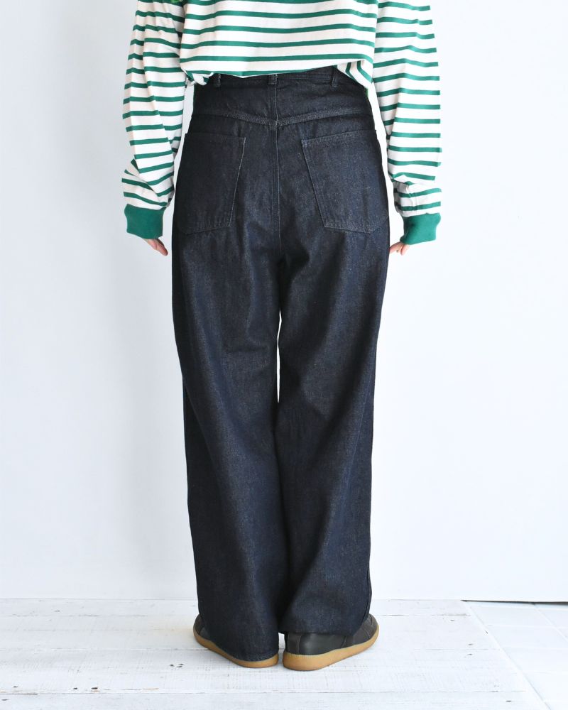 Loose Painter Denim Pants in OneWash