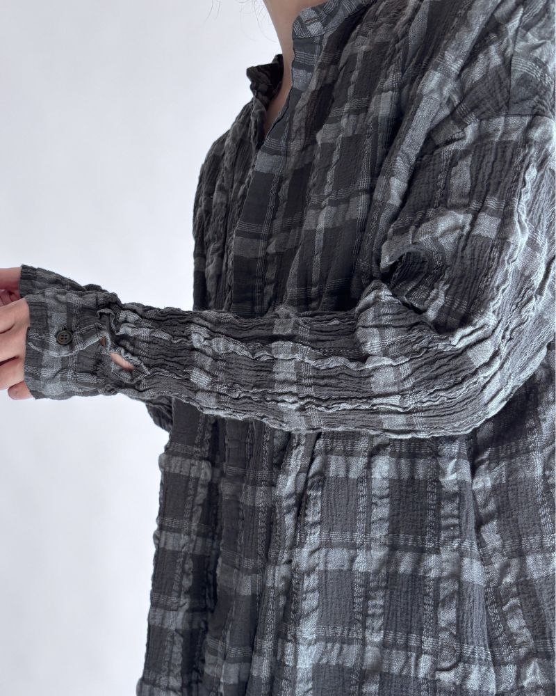Favorite Check Dress in GrayCheck
