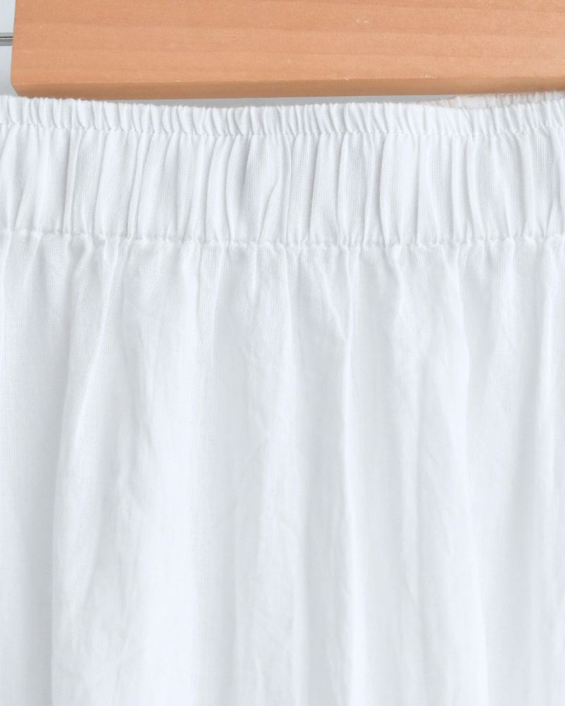 Frilled inner skirt in Short