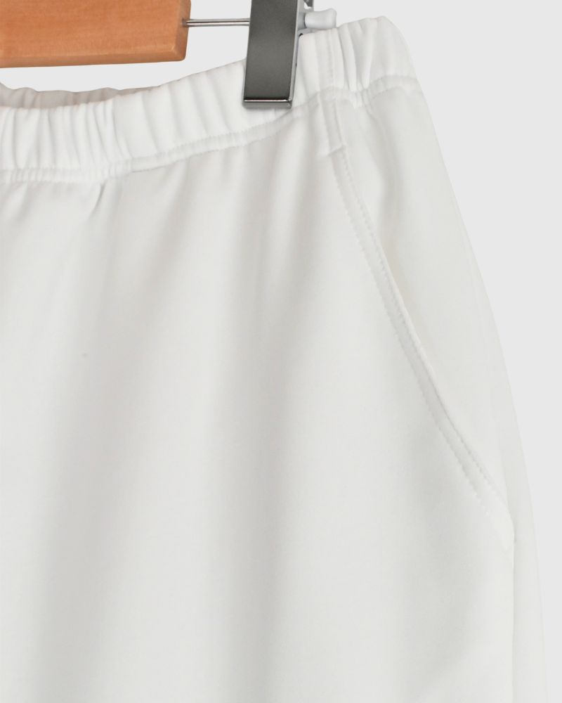 Fleece-lined poncho jodhpurs trousers 'RUNKY' in White