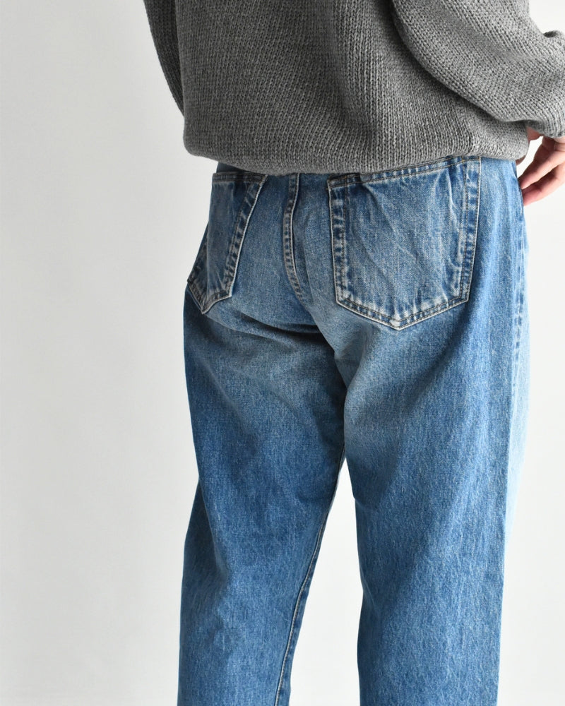 Selvedge Denim 5-Pocket Pants in VintageBlue