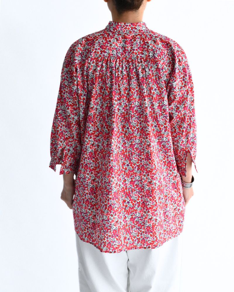 Skipper Shirt (LIBERTY) in WiltshireRed