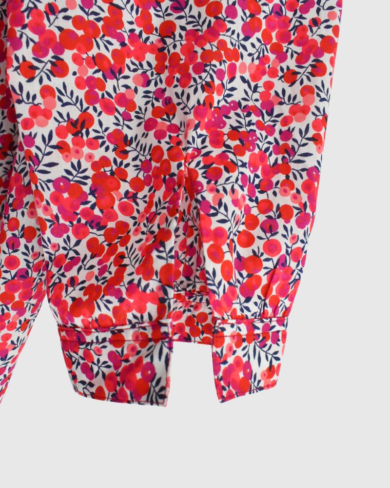 Skipper Shirt (LIBERTY) in WiltshireRed