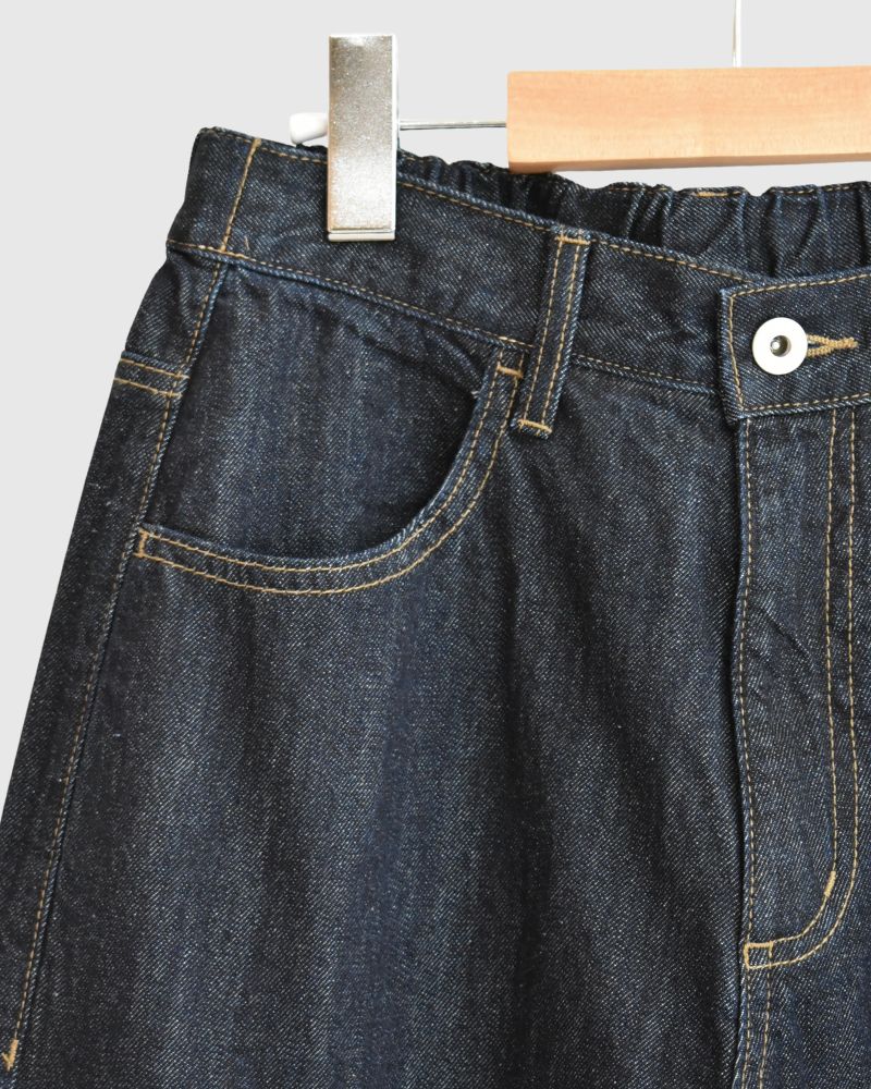 Sarrouel Design Denim Pants 'JENA' in Onewash