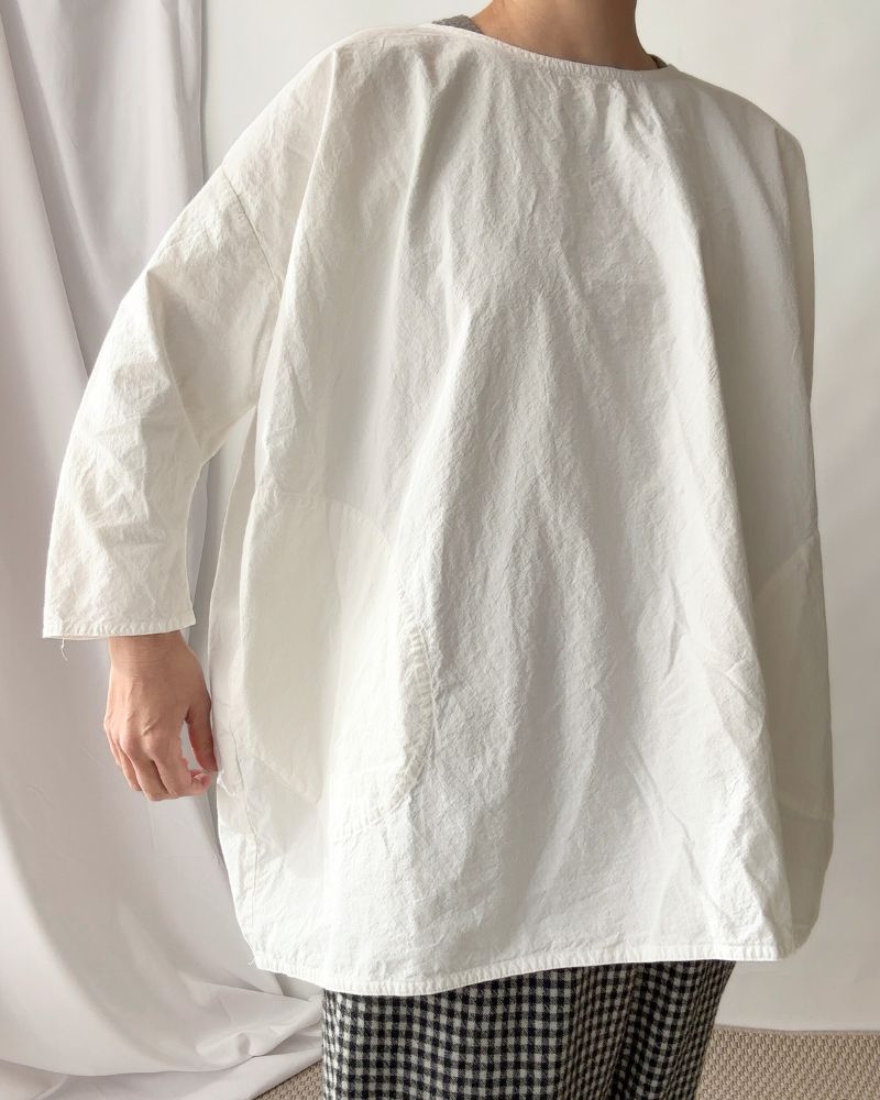 PLAIN TUNIC in White