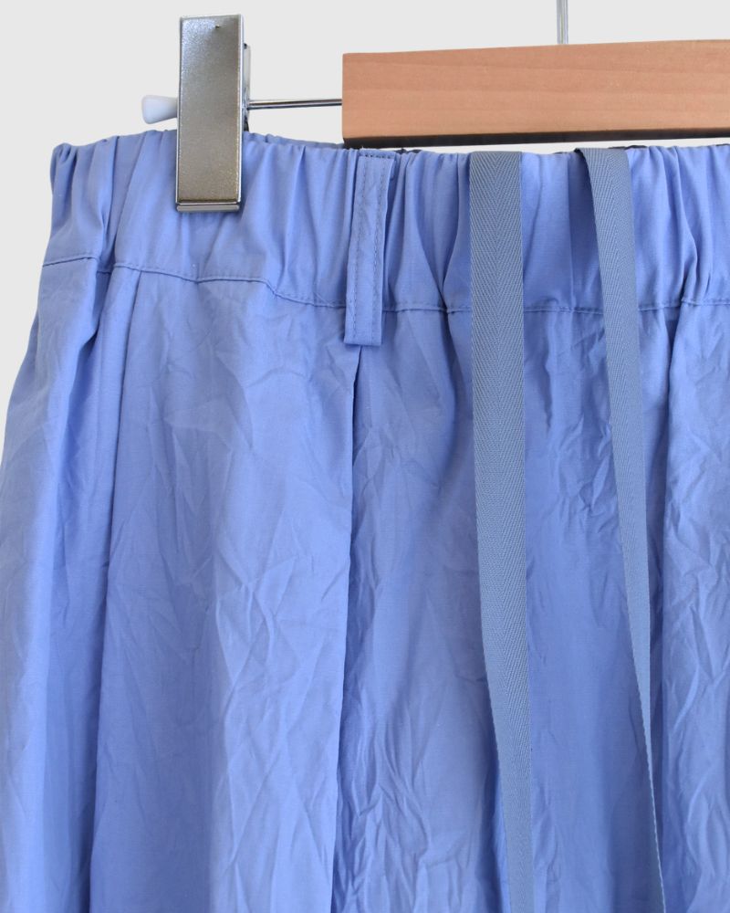MIRA-CC Tuck Skirt in Sax