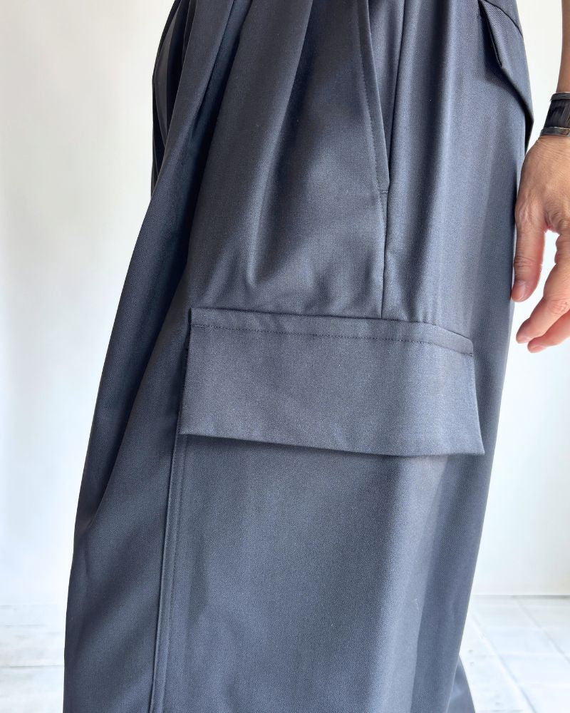CLOVER-TRO Cargo Pants in Navy