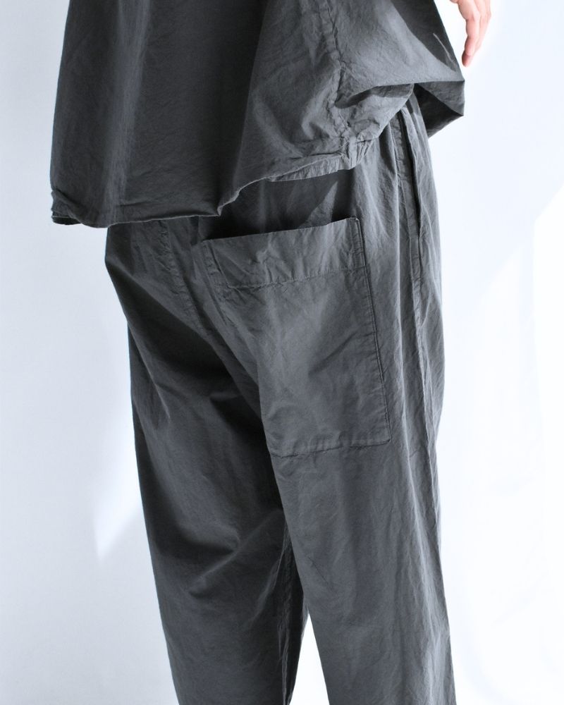 Shrink Wide Pants in Gray
