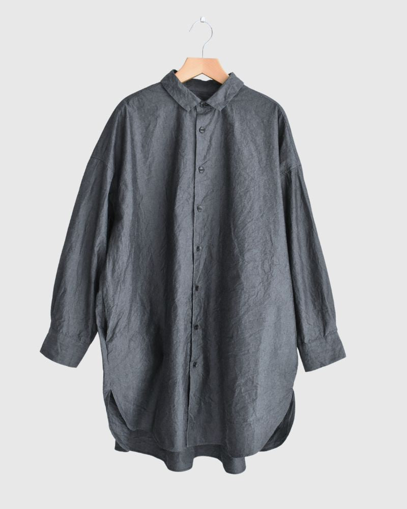 Timeless Long Shirt in Indigo