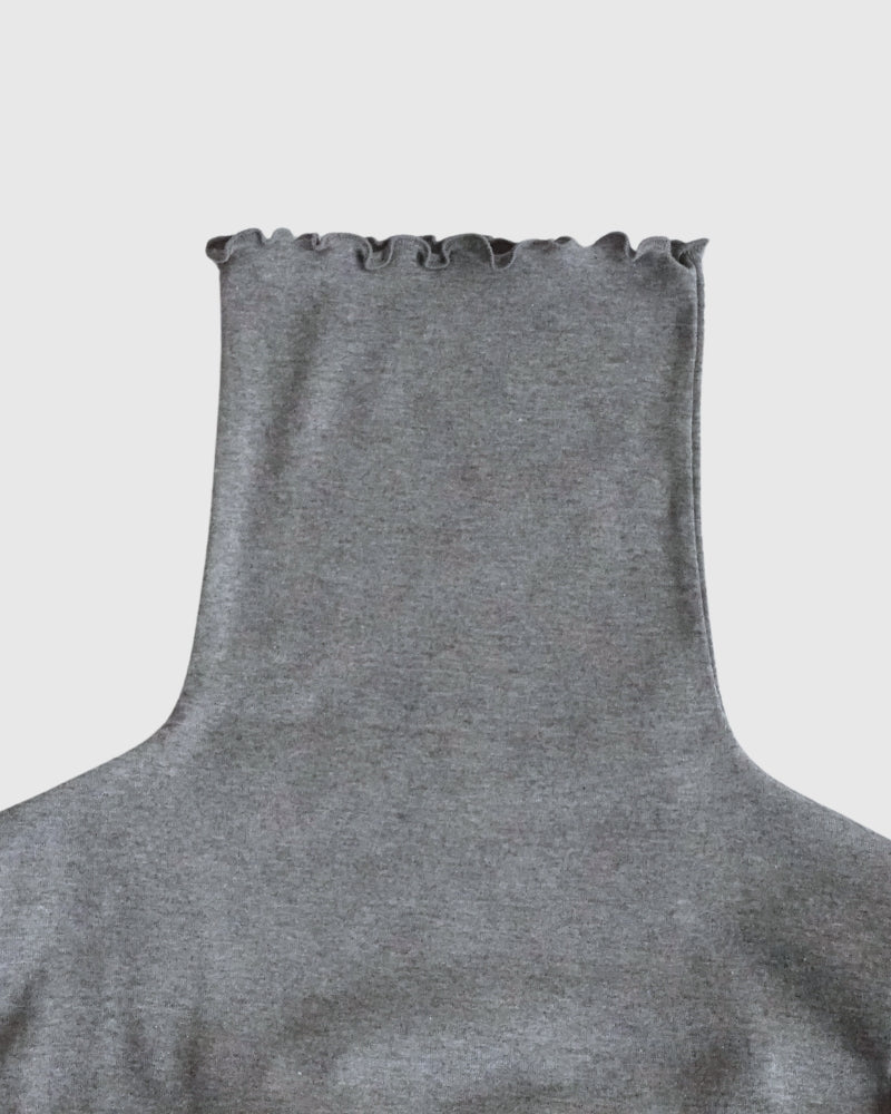 Yak Turtleneck Pullover in Gray