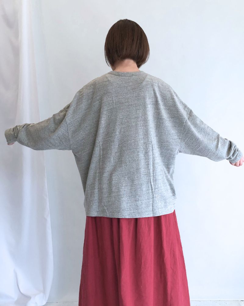 Jersey loose pullover