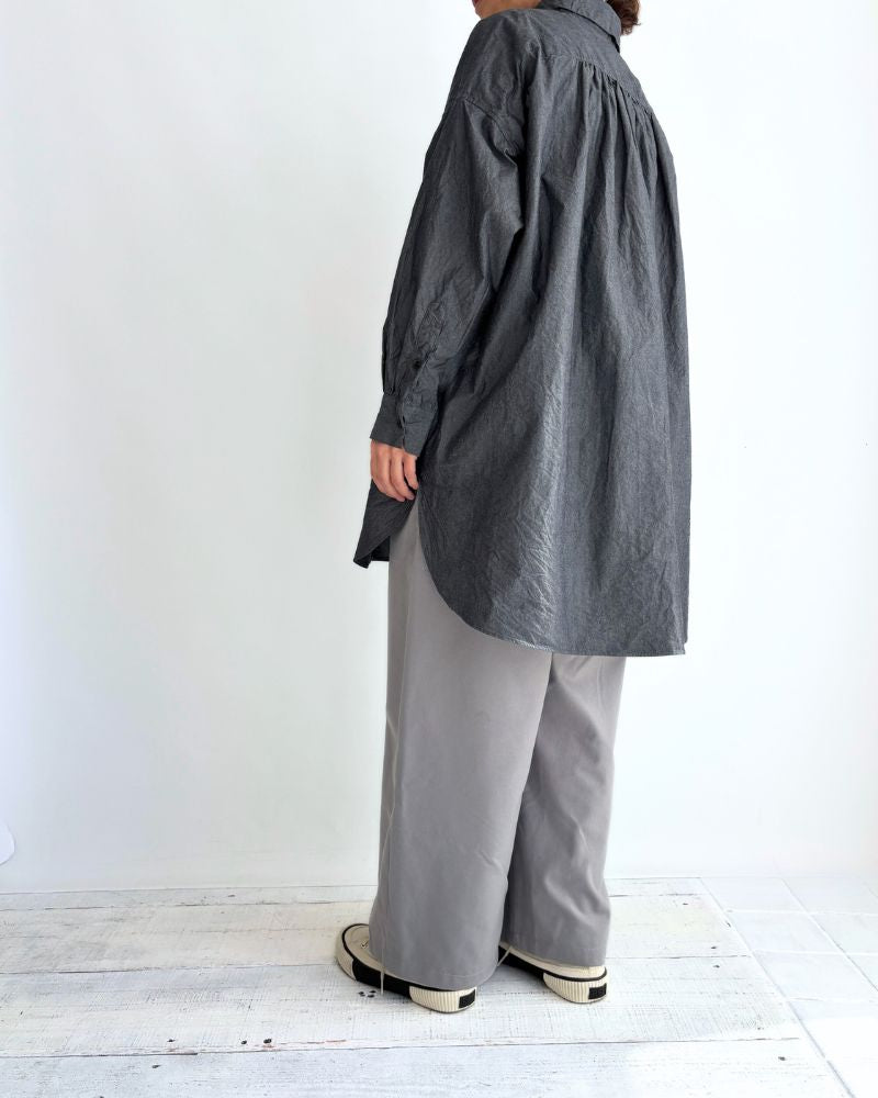 Timeless Long Shirt in Indigo