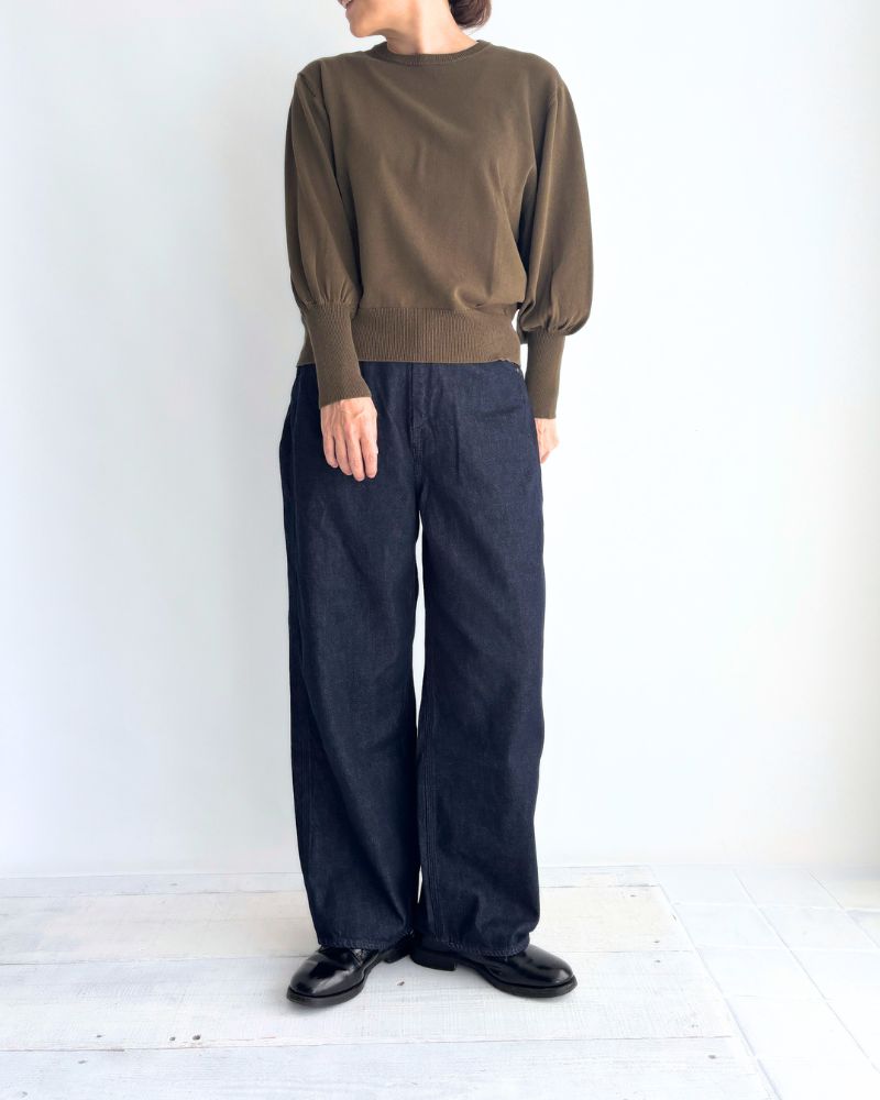 Loose Painter Denim Pants in OneWash