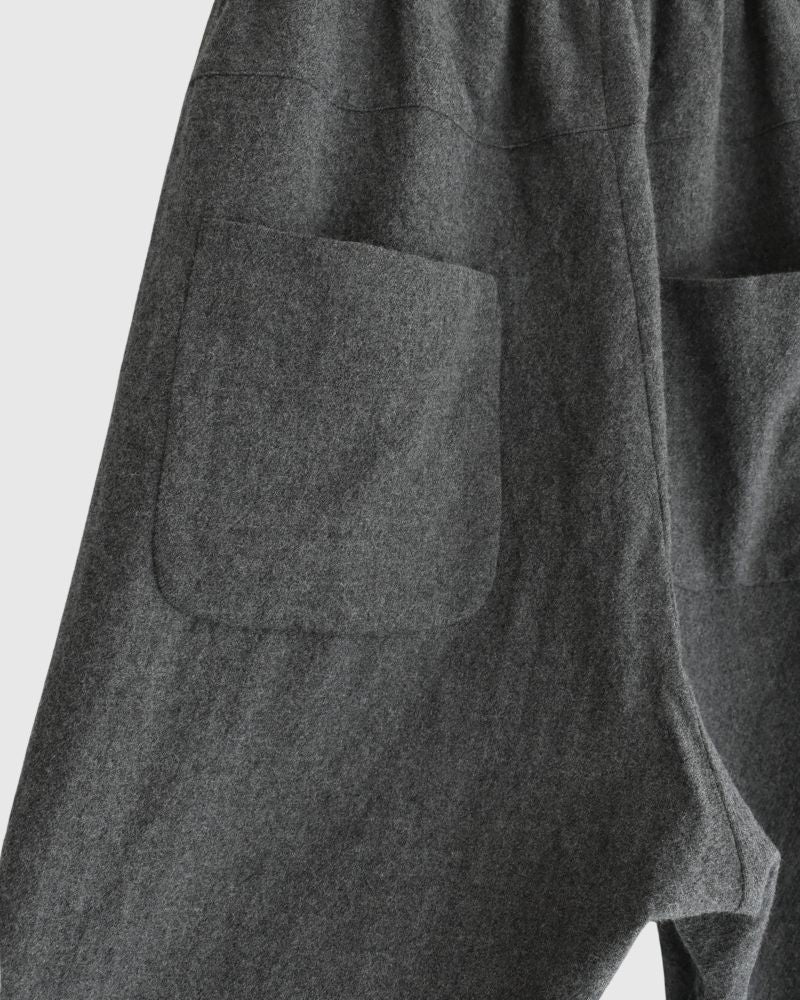 Wool Pants in Gray