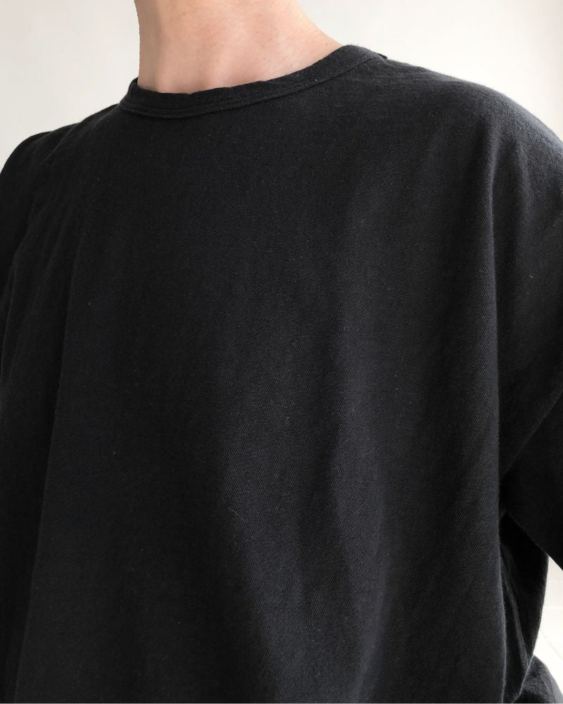 Jersey Pullover in Black