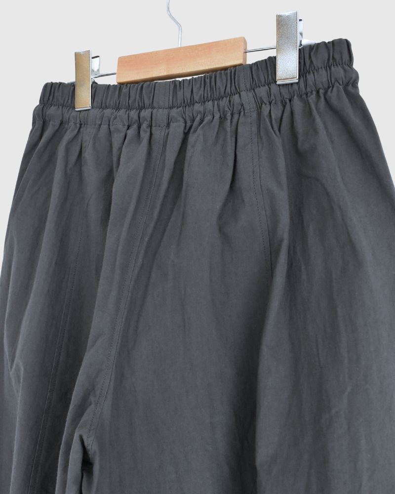 Barrel Leg Pants (Buff Cloth) in DarkGray