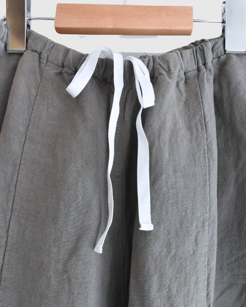 Linen Viscose Charlie Pants in Gray