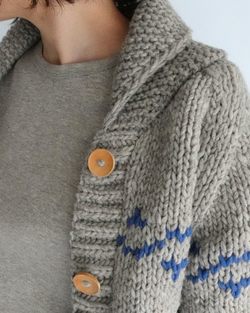 Yak Crew-Neck Pullover in Greige