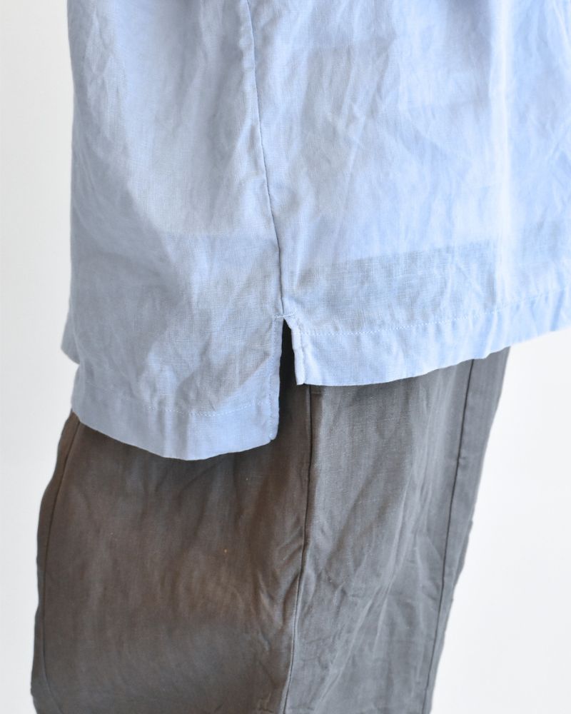 Tiny Frill Blouse in Blue