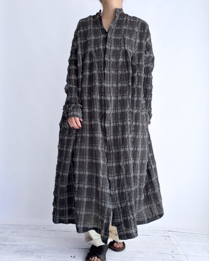 Favorite Check Dress in GrayCheck