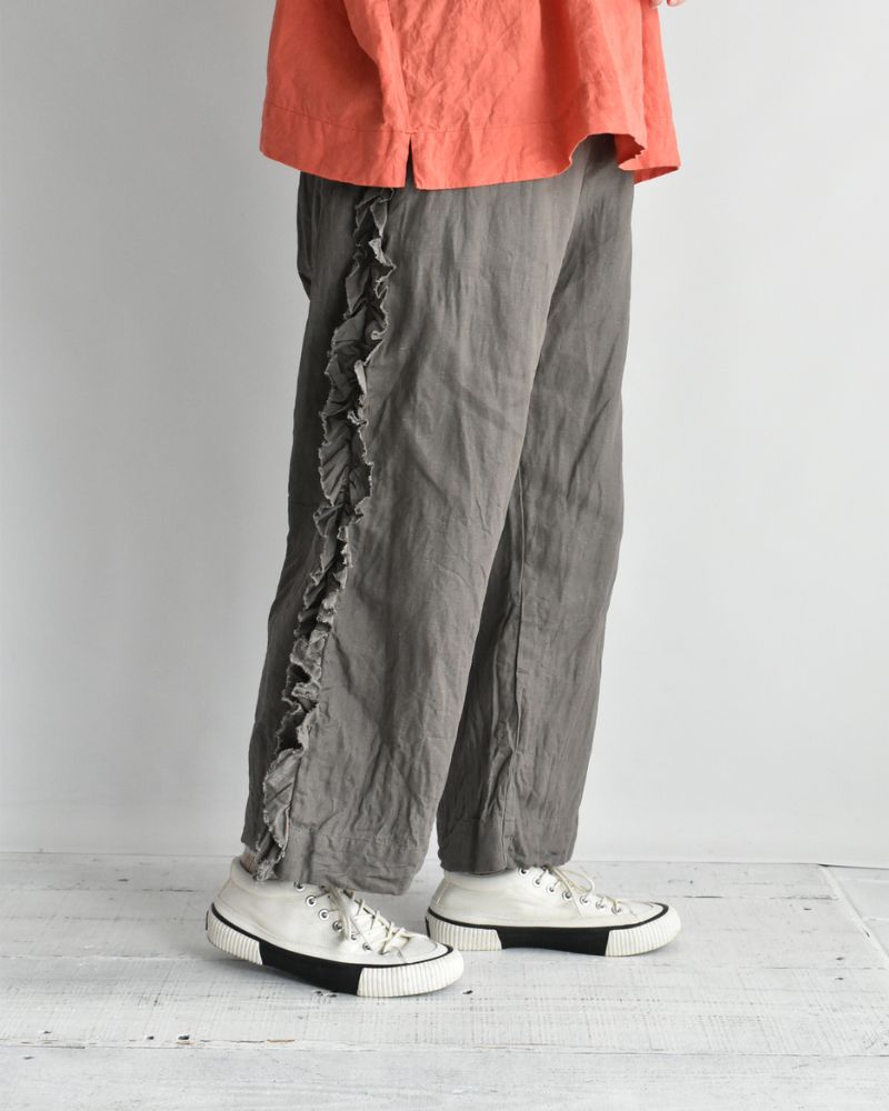 Light Mocha Denim Vivian Pants in Mocha