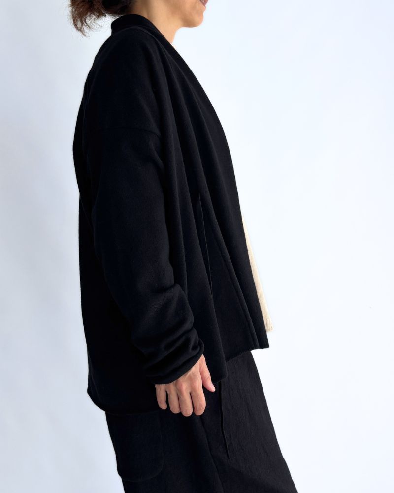 Shawl Cardigan in Black